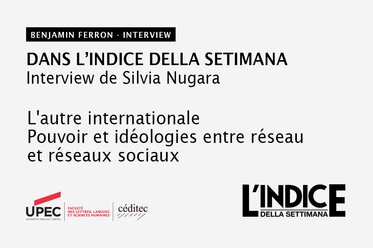 Benjamin Ferron - L'Indice della Settimana