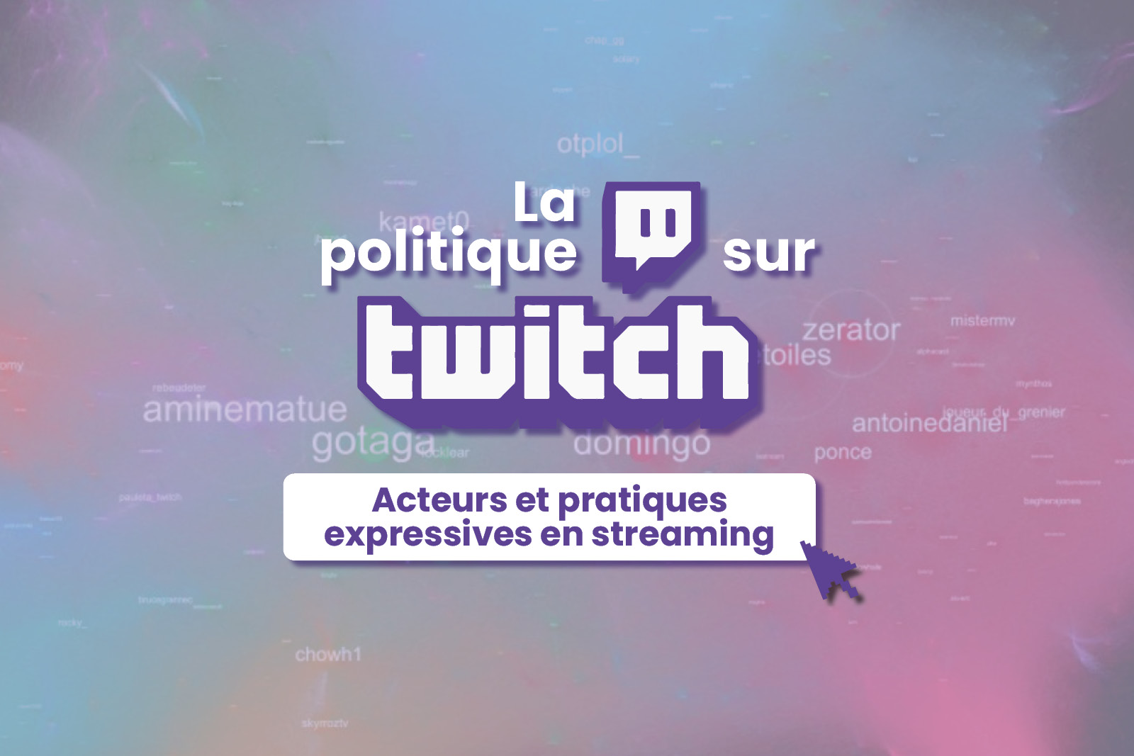 JE La politique sur Twitch